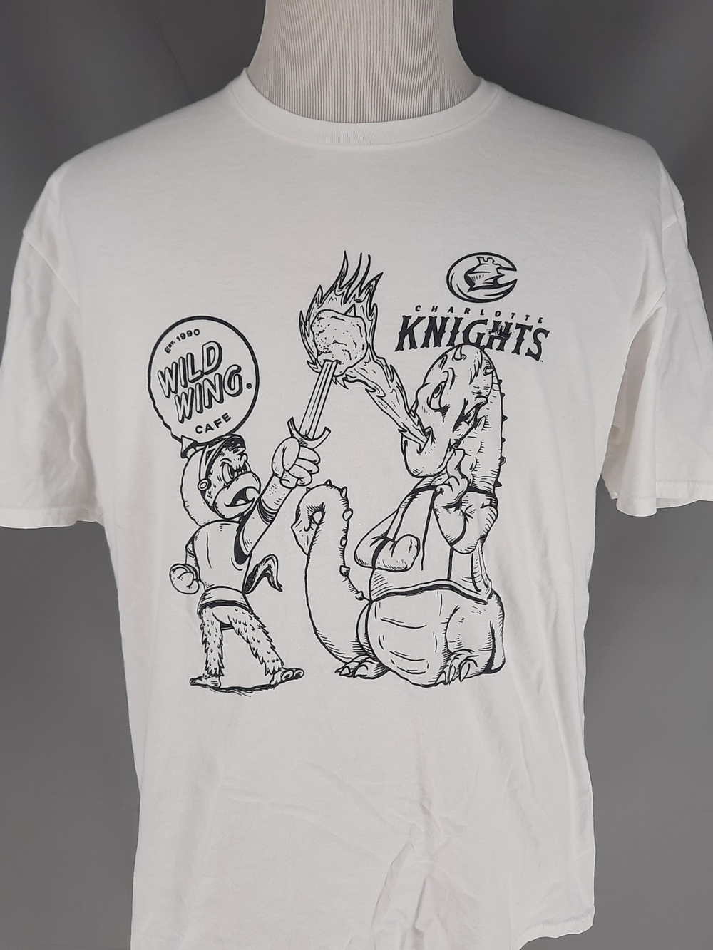 Charlotte Knights T-shirt Men's XL Minor League Baseball Stadium Giveaway